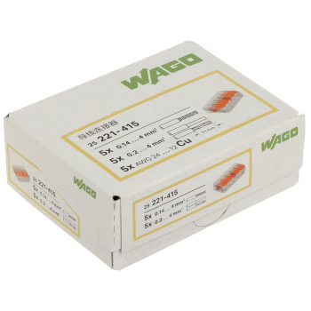 KOSTKA ELEKTRYCZNA WAGO-221-415*P25